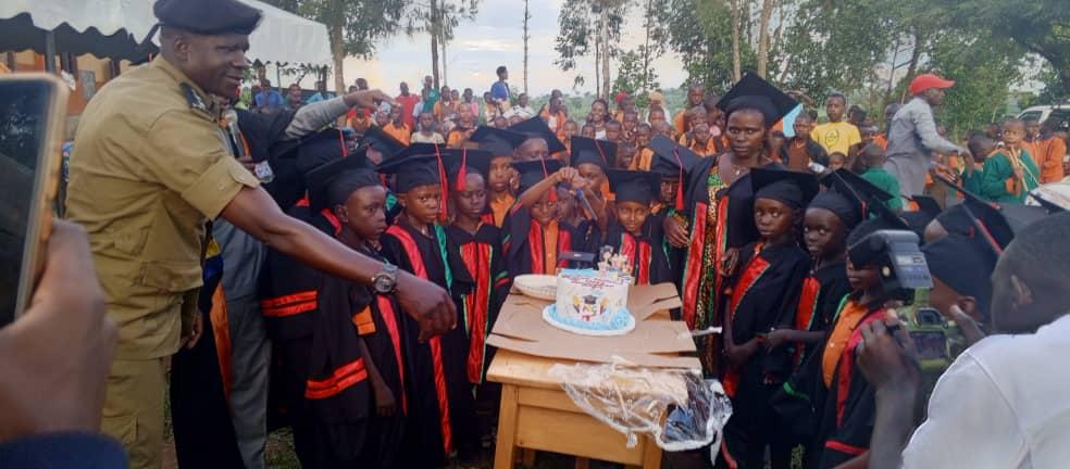 A student studying quietly under a tree